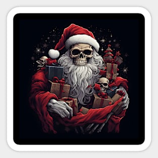 Bad Santa Claus Sticker